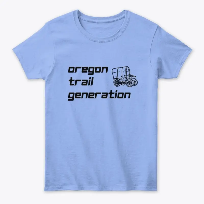 Oregon Trail Generation (Black Font)