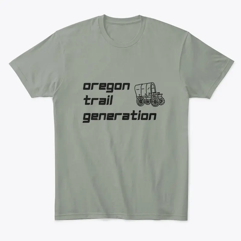 Oregon Trail Generation (Black Font)